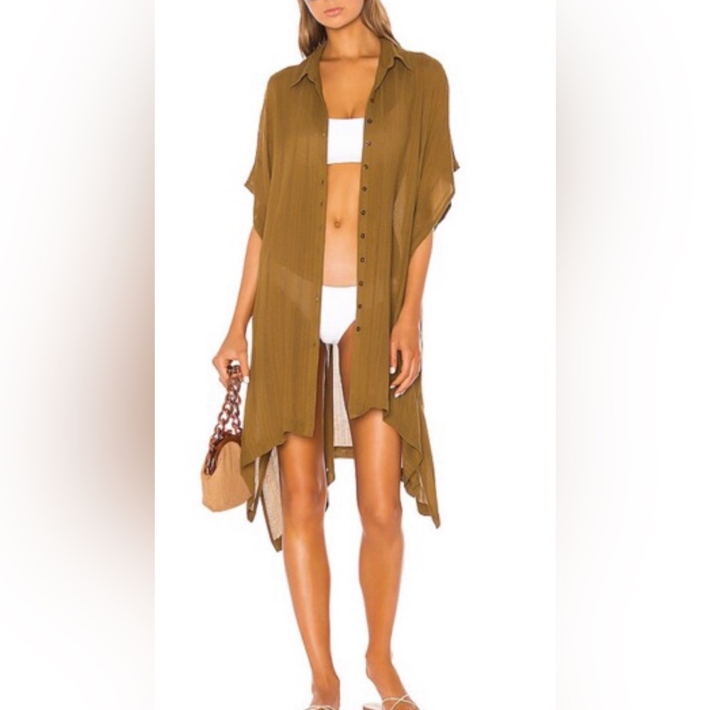 L*Space Khaki Women's Swim Cover-Up